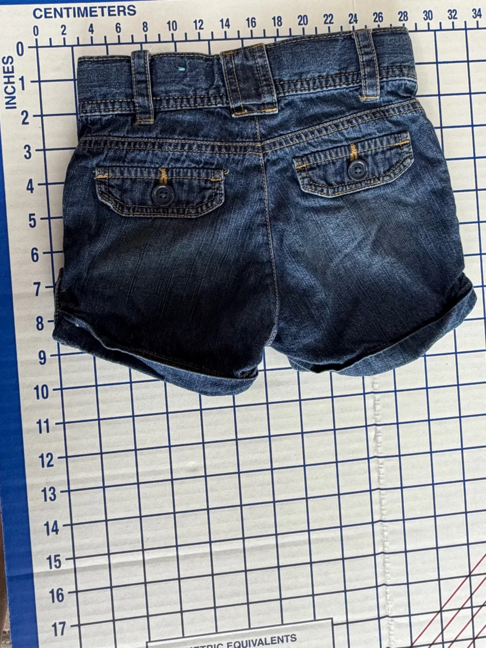 The Children's Place Dark Blue Denim Shorts